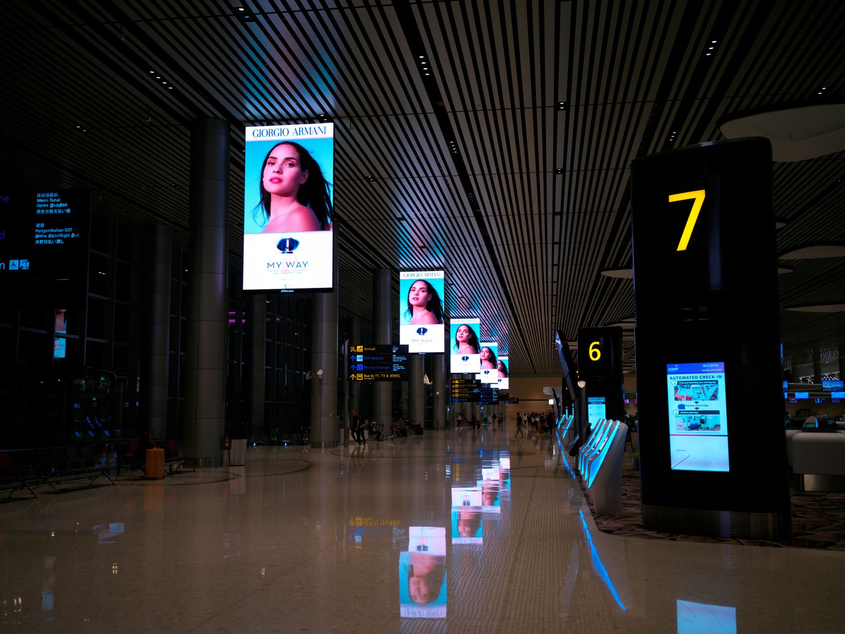 Ankunft Flughafen Hannover: Drei Terminals, eine Ankunftsebene